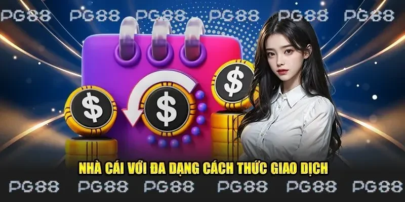 Các hình thức rút tiền PG88 an toàn và nhanh chóng