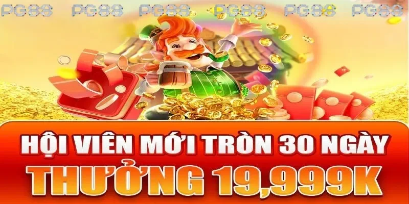 Thành viên mới PG88 có nhiều cơ hội nhận ưu đãi hot